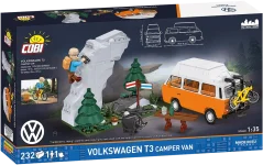 Volkswagen T3 Camper Van - Plastová stavebnica COBI