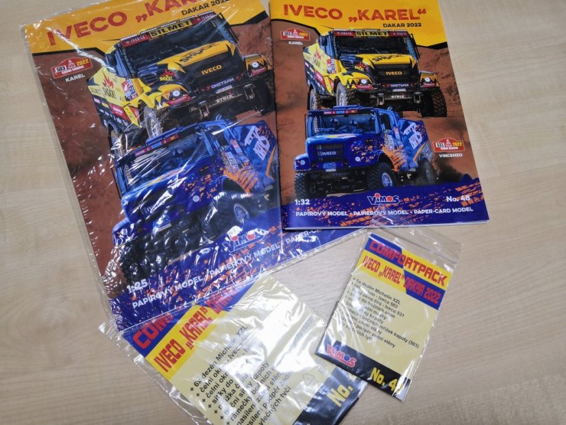 Iveco Karel - Dakar 2022 - Comfort pack 1:25