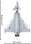 Eurofighter Typhoon ITALY - Plastová stavebnice COBI
