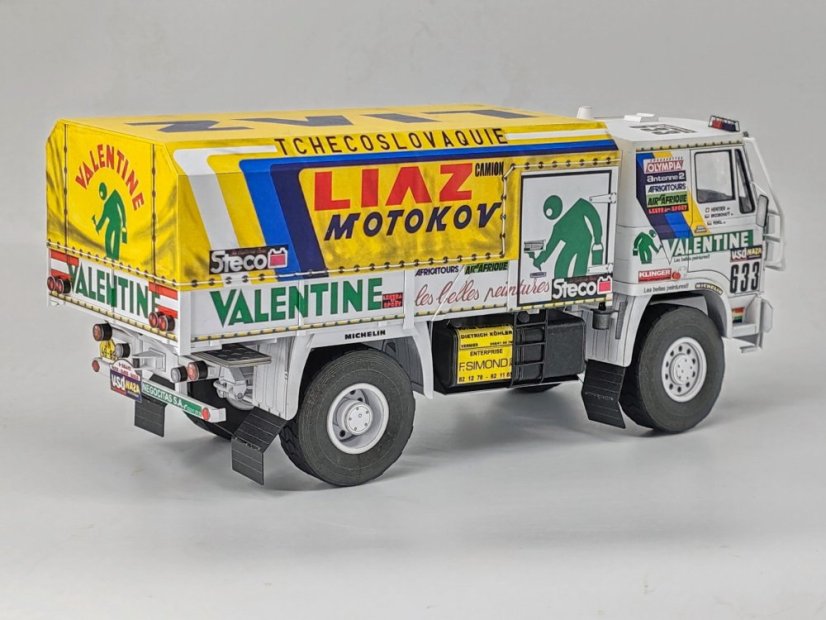 Liaz 100.55 D č 633 - Dakar 1986 - 1:25