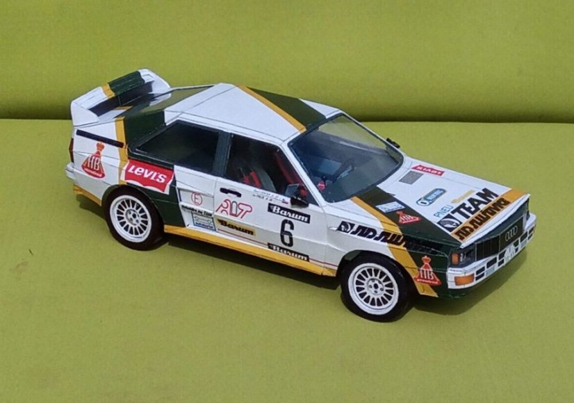 Audi Quattro A2 - Leo Pavlík 1:18