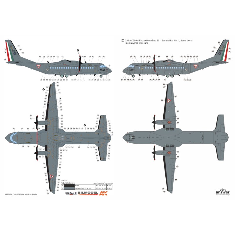 Casa C-295M - Mexická služba