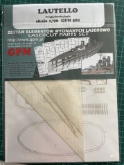 Plachetnice Lautello - Laserové doplňky - kostra, detaily, plachty