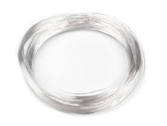Drát Ø0,18 mm stříbrná