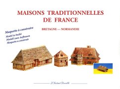 Tradiční domy z Normandie a Bretaně