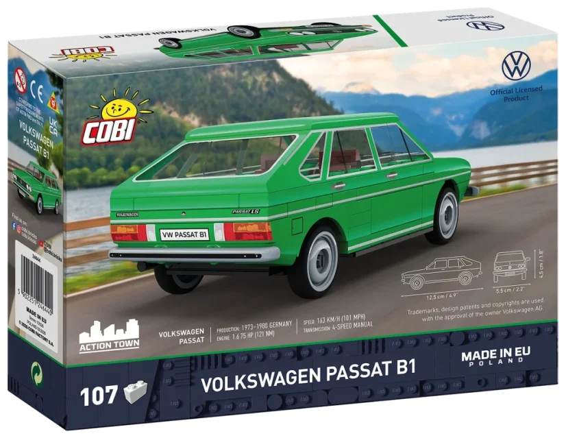 Volkswagen Passat B1 – Plastová stavebnica COBI