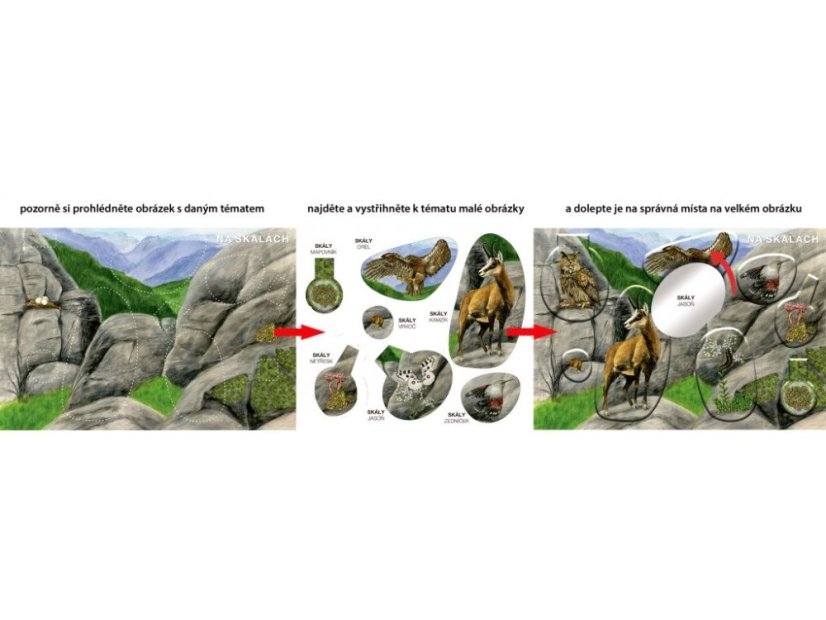 Začínáme vystřihovat - Na horách