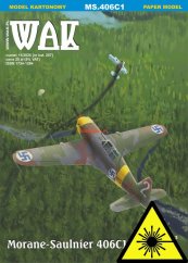 Morane-Saulnier 406C1 - Finlandia - Laserové doplňky - kostra