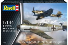 Messerschmitt Bf109E & Junkers Ju87B Stuka Aircraft