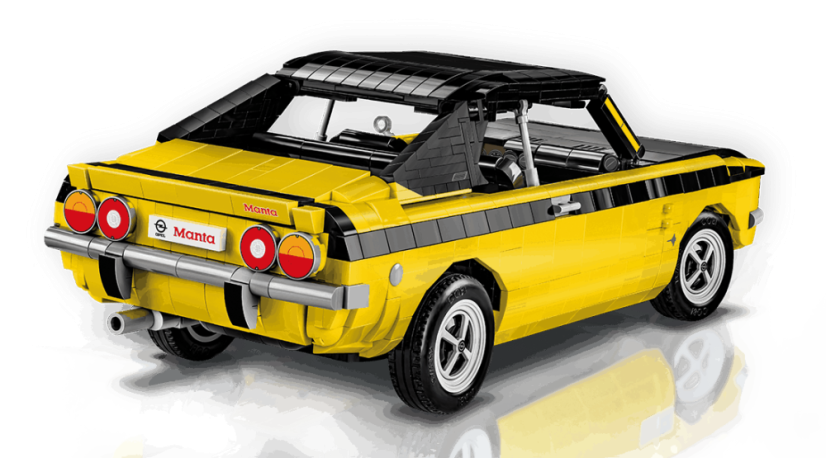 Opel Manta A 1970, 1:12 - Plastová stavebnice COBI