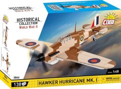 Hawker Hurricane MK.I WWII- Plastová stavebnice COBI