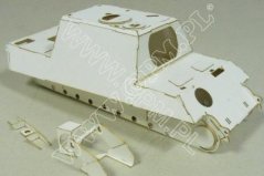 Jagdtiger West front 1945 - Laser accessories - skeleton