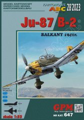 Junkers Ju-87 B-2 Balkany
