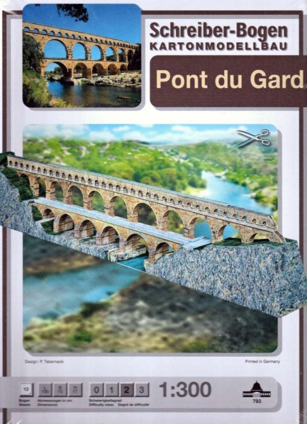 Akvadukt Pont du Gard Akvadukt Pont du Gard