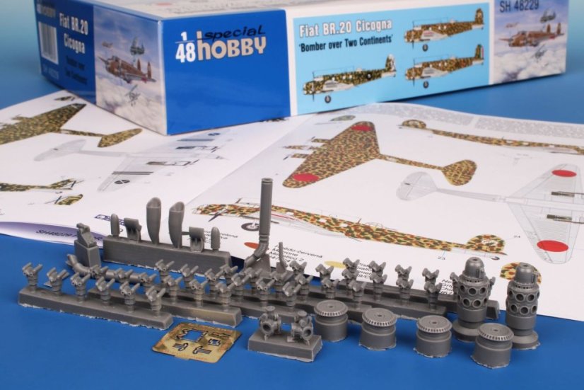 Fiat Br.20 Cicogna - Bomber over two continents