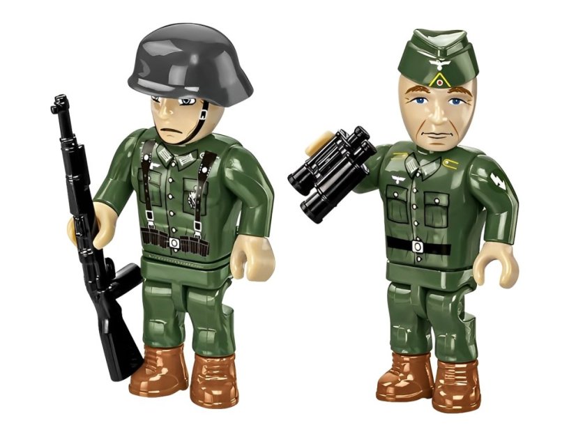 Německý bunkr Regelbau 667 WWII - Plastová stavebnice COBI