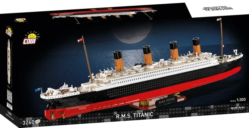 R.M.S. Titanic - Plastová stavebnica COBI