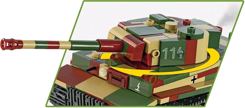 Pz.Kpfw. VI Tiger Ausf. E 2v1 WWII - Plastová stavebnice COBI