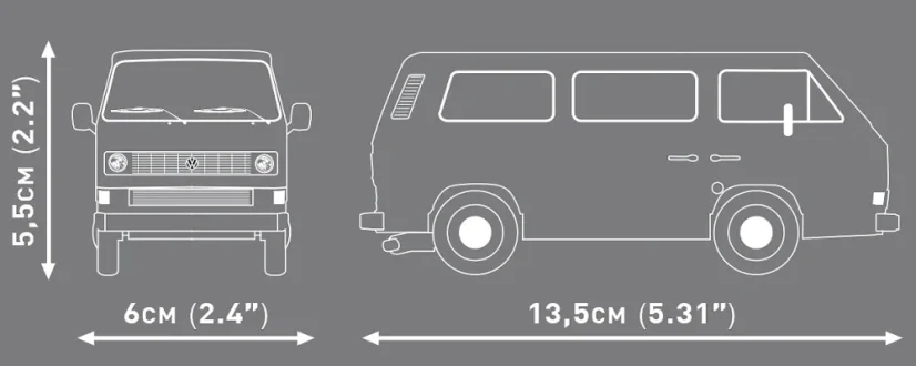 Volkswagen T3 – Plastová stavebnica COBI