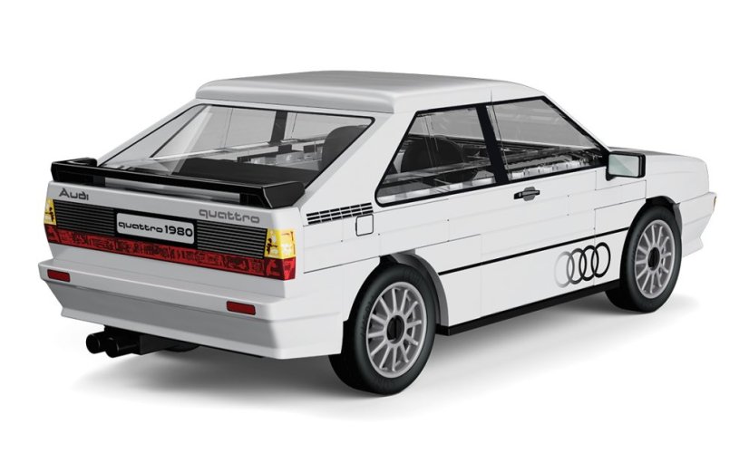 Audi Quattro 1980 - Plastová stavebnice COBI