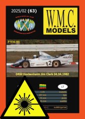 Porsche 936-80 - Laserové doplňky - kostra