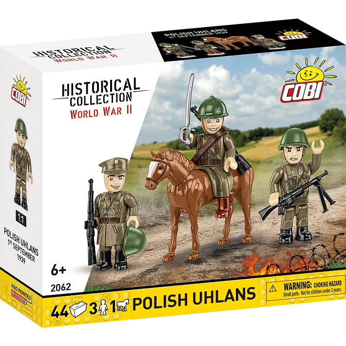 3 figúrky: Poľskí huláni - Plastová stavebnica COBI