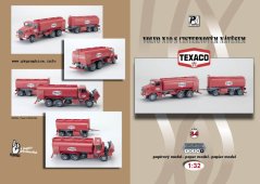 VOLVO N10 TEXACO s cisternovým přívěsem