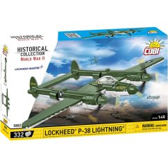 Lockheed P-38 Lightning WWII - Plastová stavebnice COBI