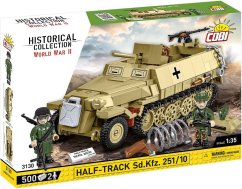 Sd.Kfz. 251/10 WW II - Plastová stavebnica COBI