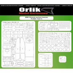 Pz.Kpfw. I - Laserové doplňky - kostra, díly kol