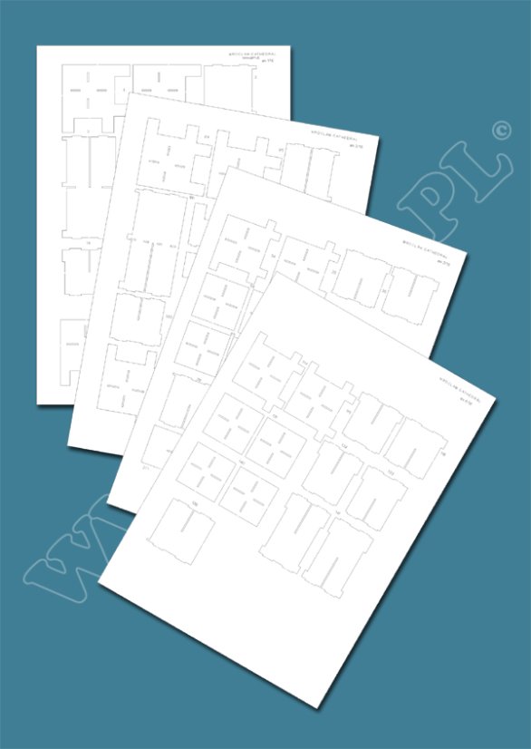 Katedrála sv. Jana Křtitele (Vratislav) - Laserové doplňky - kostra, detaily