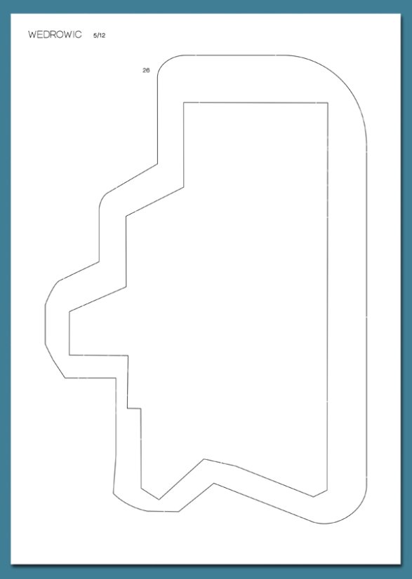 Bunkr Wedrowiec - Laserové doplňky - kostra