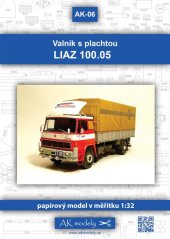 Liaz 100.05 valník s plachtou