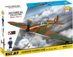 Hawker Hurricane No.302 WWII- Plastová stavebnice COBI
