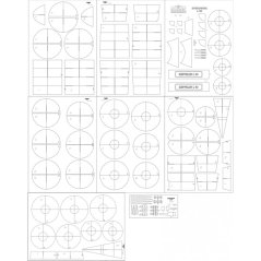 Vzducholoď Zeppelin LZ 89 (L50) - Laserové doplnky - kostra