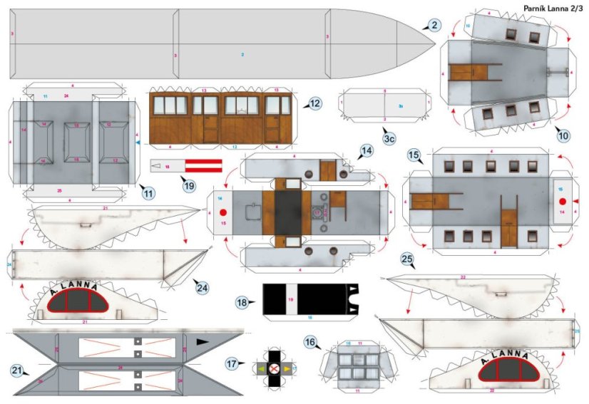 Parníky Vltava a Lana - výroční edice 2023