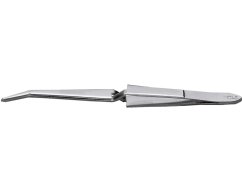 Pinzeta křížená zahnutá 160 mm