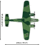 Dornier DO 17Z-2 WWII- Plastová stavebnice COBI