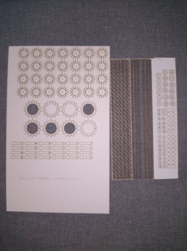 9K52 SCUD-A (8k11) - Laserové doplnky - diely kolies