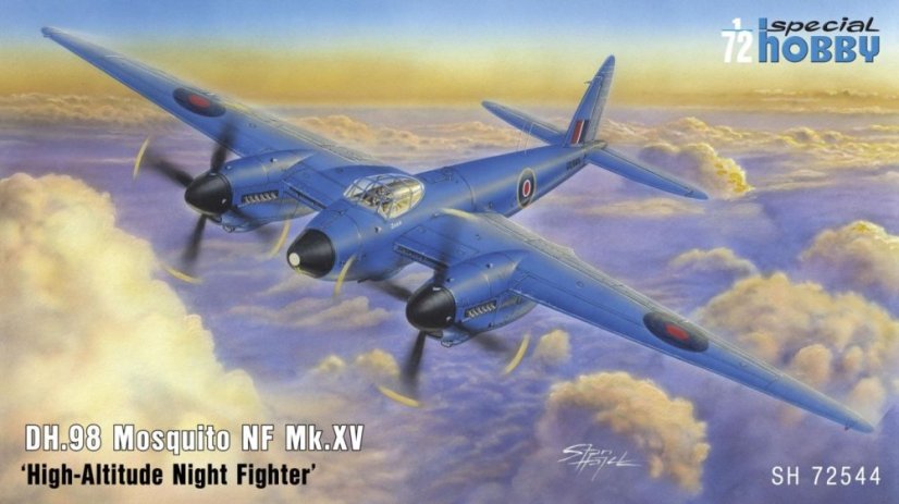 Nočná stíhačka DH.98 Mosquito NF Mk.XV "High-Altitude Ni"