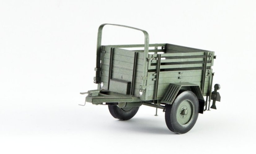 Praga V3S vojenský valník s přívěsem BSS PAJ-1V.p