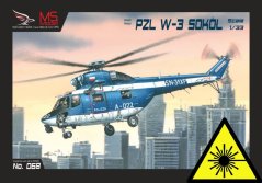 PZL W-3 Sokol Policja - Laser accessories - skeleton