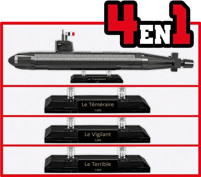 Ponorka SNLE - Plastiková stavebnica COBI