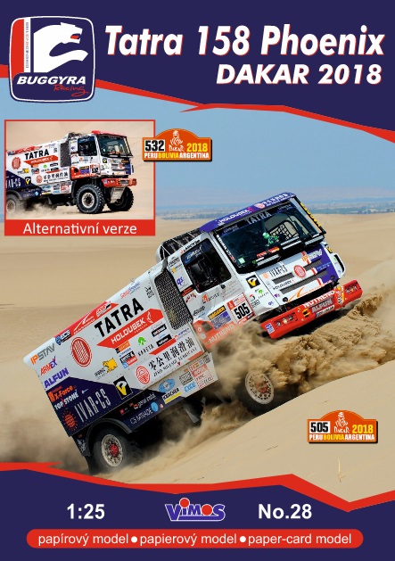 Tatra 158 Phoenix Buggyra - Dakar 2018 -1:25