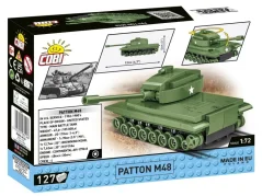 Mini Tanky - Patton M48 - Plastová stavebnice COBI