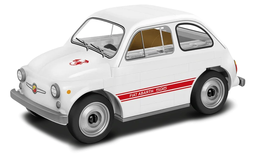 Fiat 500 Abarth 595 - Plastová stavebnice COBI