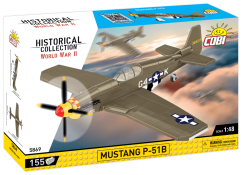 P-51B Mustang WWII - Plastová stavebnice COBI