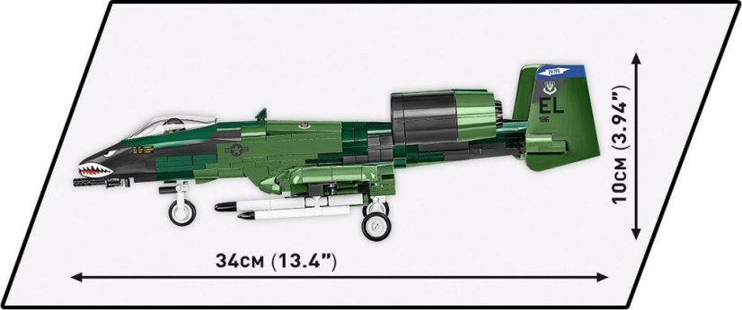 A-10 Thunderbolt II Warthog - Plastová stavebnice COBI