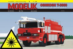 Oshkosh T-3000 - Laserové doplňky - kostra, díly kol, dezény, detaily