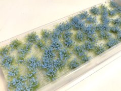 Kvetinové trsy - svetlo modré